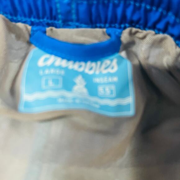 NEW! Chubbies Swim Trunk w Liner 5.5" Inseam Retro Stripe Print Casual - L - Picture 4 of 4